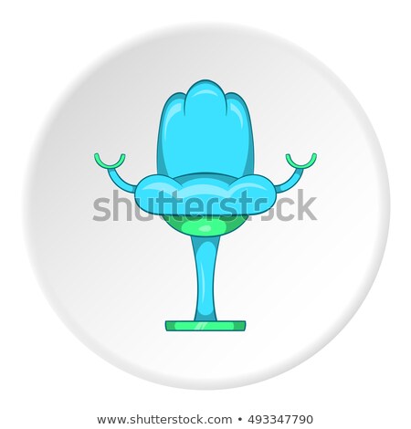 Stock fotó: Circle Icon For Gynecology Speculum