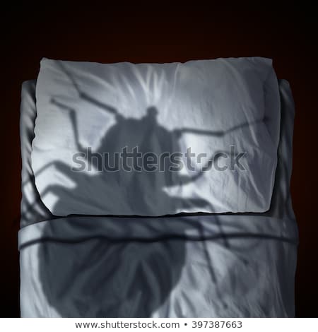 Stok fotoğraf: Bed Bug Fear