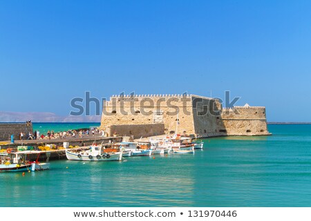 Stok fotoğraf: Ahkimat · Venedik · Kalesi · Koules · Girit · Yunanistan'da