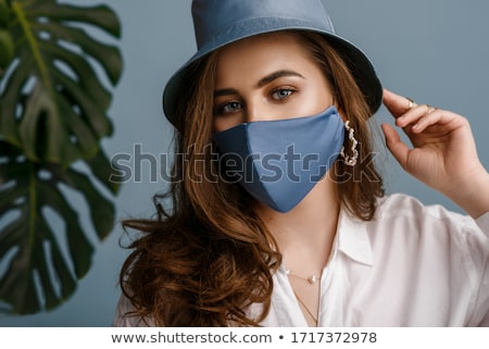 Stock photo: Close Up Of Beautiful Woman Face With Earring