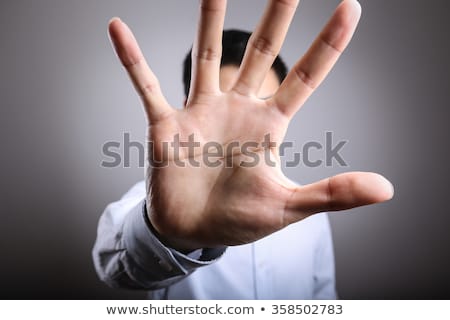 Stockfoto: Businessman Protests No