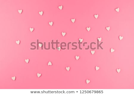 Stock photo: Pink Heart Shape Candy
