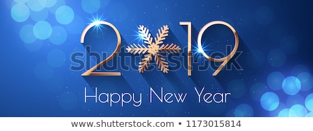 Stock photo: Snowflake Of Blue Colors Vector Illustration