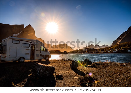 Stock foto: Family Vacation Travel Rv Holiday Trip In Motorhome