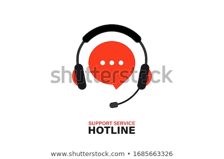 Stock fotó: Hotline