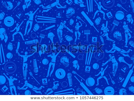 [[stock_photo]]: Vector Cricket Background