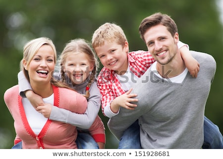 [[stock_photo]]: Family Portrait In The Countryside