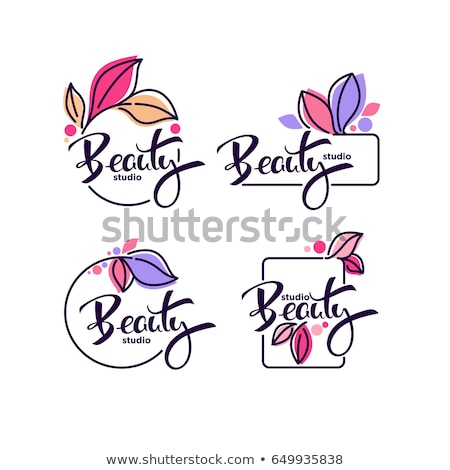 Foto stock: Organic Beauty Logo