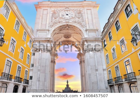 ストックフォト: Rua Augusta Arch Lisbon