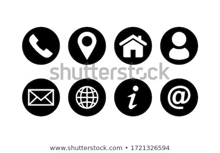 Сток-фото: Set Of Map Pointer Icons For Website And Communication