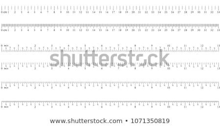 Imagine de stoc: Inch And Metric Rulers Measuring Tool Ruler Graduation Grid Size Indicator Units Centimeters And