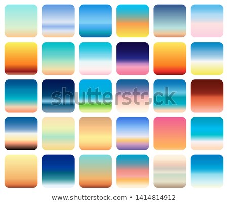 ストックフォト: 30 Sunset Sky Gradients Backgrounds Set Vector Sunset And Sea Colors