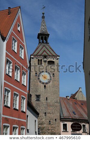 Foto stock: Rothenburg Ob Der Tauber Historic Town Of Rothenburg Ob Der Tau