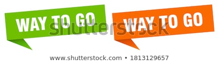 Stok fotoğraf: Go Banner