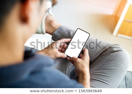 ストックフォト: Man On Mobile Phone