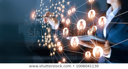 Foto stock: Networking