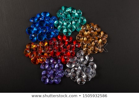 Foto d'archivio: Luxury Color Gems As Background