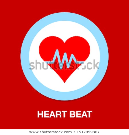Stock photo: Heartbeat Symbol
