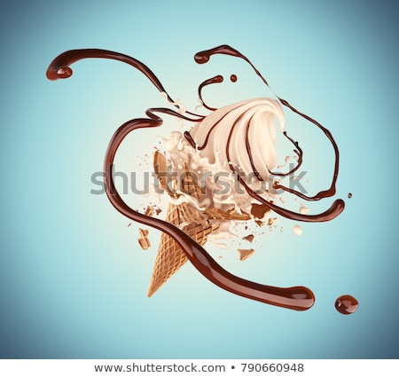 Zdjęcia stock: Vanilla And Chocolate Wafers