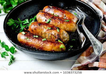 Stok fotoğraf: Fried Sausages