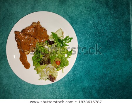 Foto stock: Turquois Plate