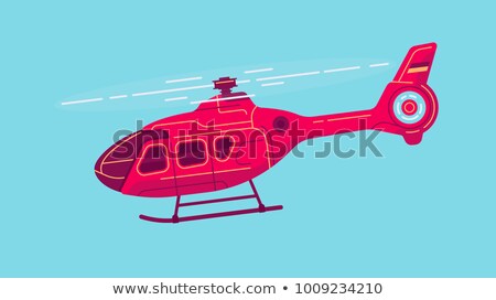 Foto stock: Special Purpose Helicopters Vector Illustration