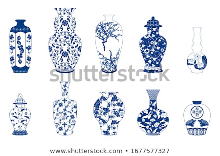 Stock fotó: Pottery Icon Set