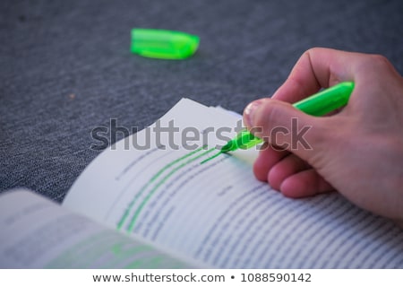 Stock fotó: Green Highlighter