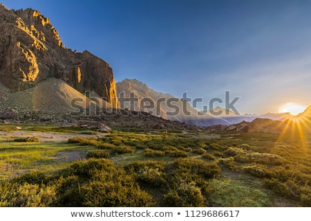 Foto stock: View Over Santiago De Chile