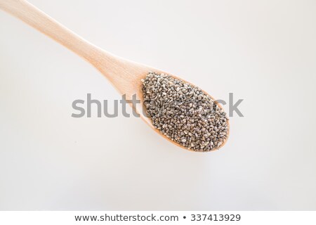 Premiun Raw Organic Chia Seeds Stock foto © nalinratphi