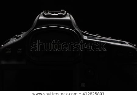 ストックフォト: Professional Modern Dslr Camera Low Key Stock Photoimage