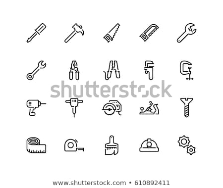 Stock fotó: Set Of Tools Icons