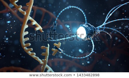 Zdjęcia stock: Nanorobots And Nanotechnology