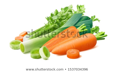 ストックフォト: Celery With Carrot