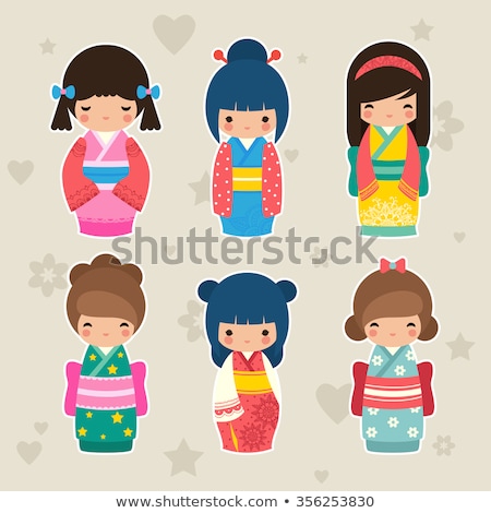 Foto stock: Kokeshi Doll