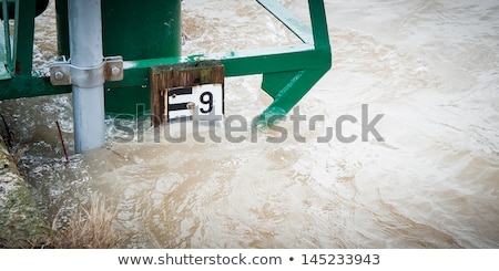 Stock photo: Very Critical River Water Level