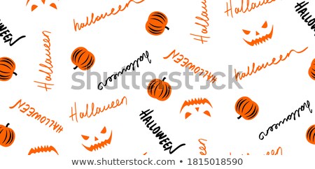 Stock fotó: Colorful Pumpkins All Over