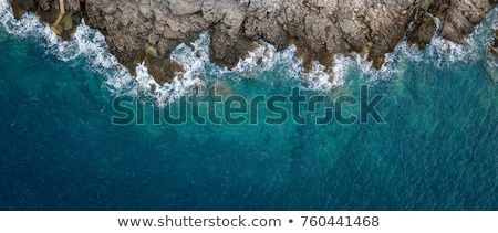 Сток-фото: Rocks In A Sea