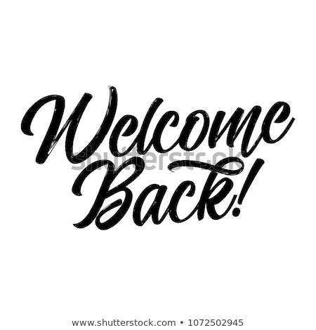 Stock photo: Welcome Back To School Poster