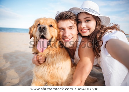 Foto d'archivio: Couple Of Dogs Selfie