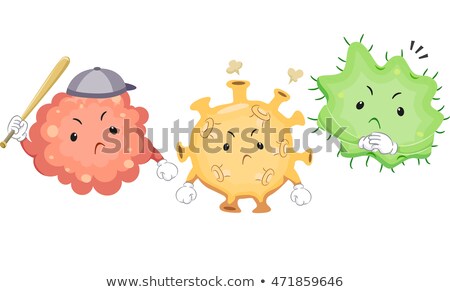 Stock foto: Mascot Virus Bullies