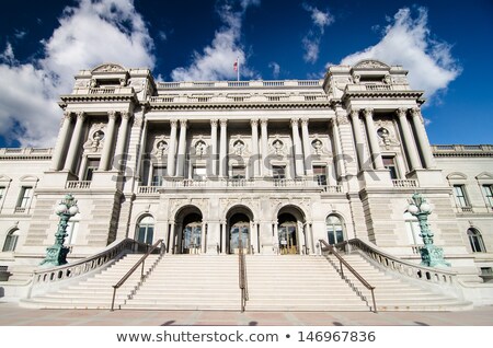 [[stock_photo]]: Facade Of Library Of Congress Washington Dc