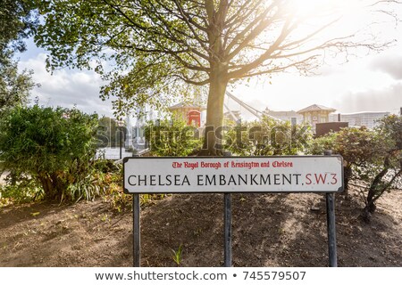 Stock photo: Street Sign - October