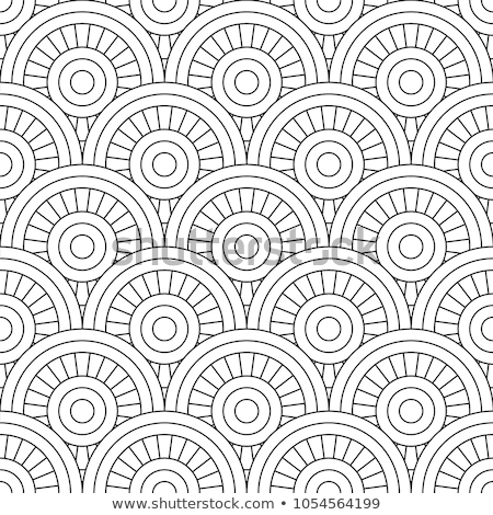 Stock photo: Vintage Background With Bright Colors Mandala