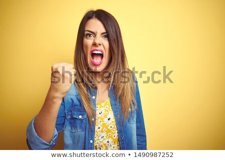 Foto stock: Anger Rage Emotion