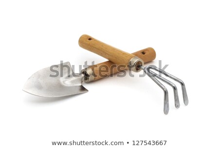 [[stock_photo]]: Colorful Garden Tools On A White Background