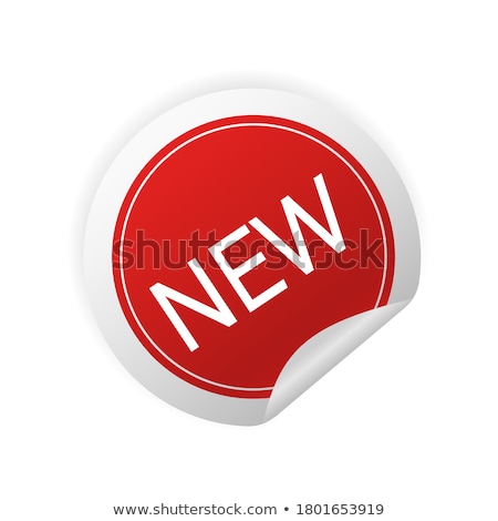 Zdjęcia stock: Subscribe Now Red Sticky Notes Vector Icon Design