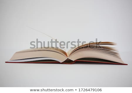 Stockfoto: Old Wooden Card Catalog On White Background