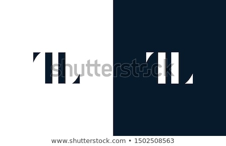 Foto stock: Logo Shape And Icon Of Letter T Vector Illustration