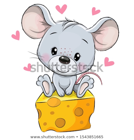 Stockfoto: Happy Cartoon Mouse